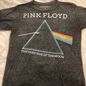 Retro look Pink Floyd tissue tee